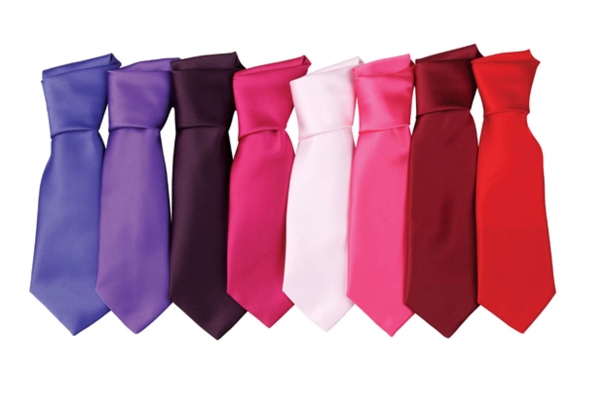 'COLOURS COLLECTION' SATIN TIE - Orange - Additional