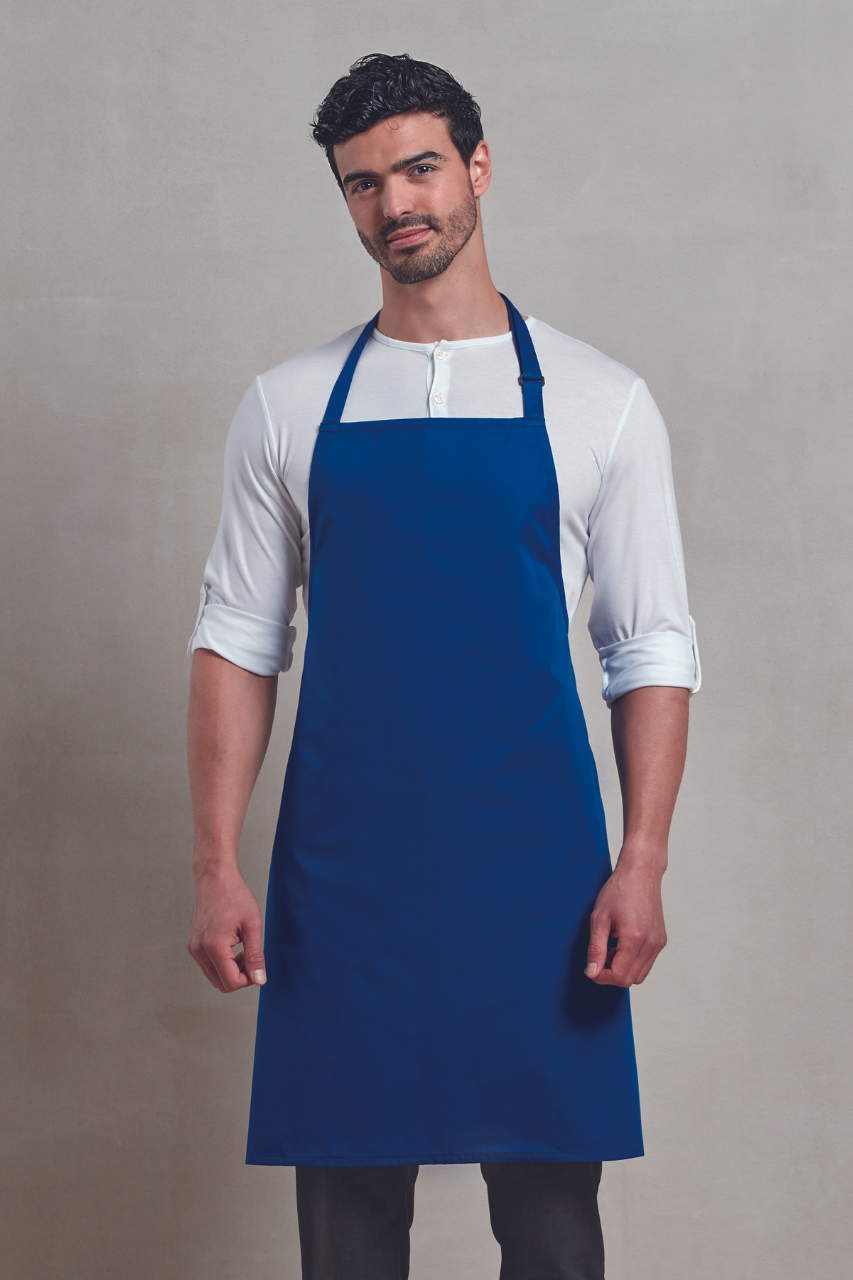 ‘ANTIMICROBIAL’ BIB APRON - Black - Model