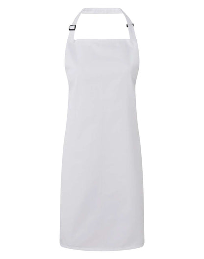 ‘ANTIMICROBIAL’ BIB APRON - White - Main