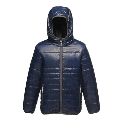 KIDS' STORMFORCE - THERMAL HOODED JACKET - Navy - Main
