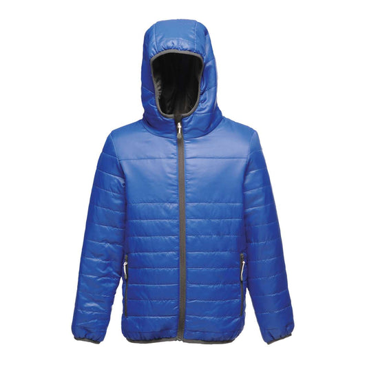 KIDS' STORMFORCE - THERMAL HOODED JACKET - Royal Blue - Main