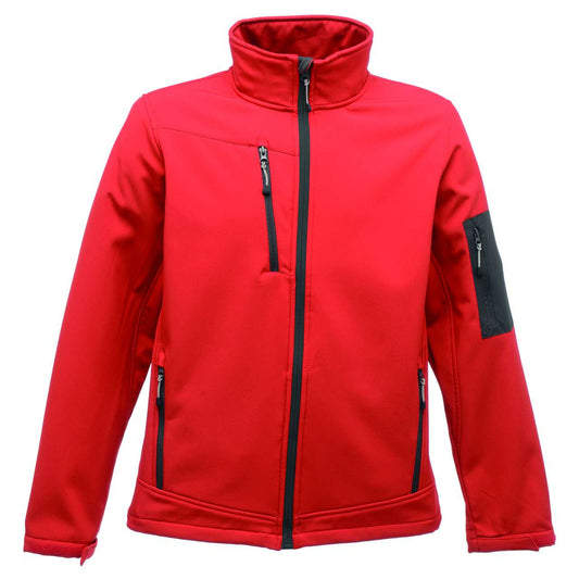 ARCOLA - 3 LAYER MEMBRANE SOFTSHELL - Classic Red/Seal Grey - Main