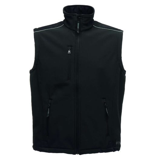 SANDSTORM - SOFTSHELL RIPSTOP BODYWARMER - Black/Black - Main