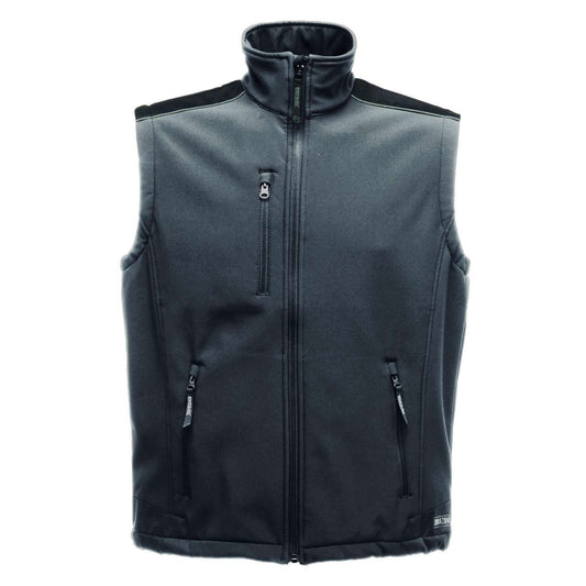 SANDSTORM - SOFTSHELL RIPSTOP BODYWARMER - Seal Grey/Black - Main