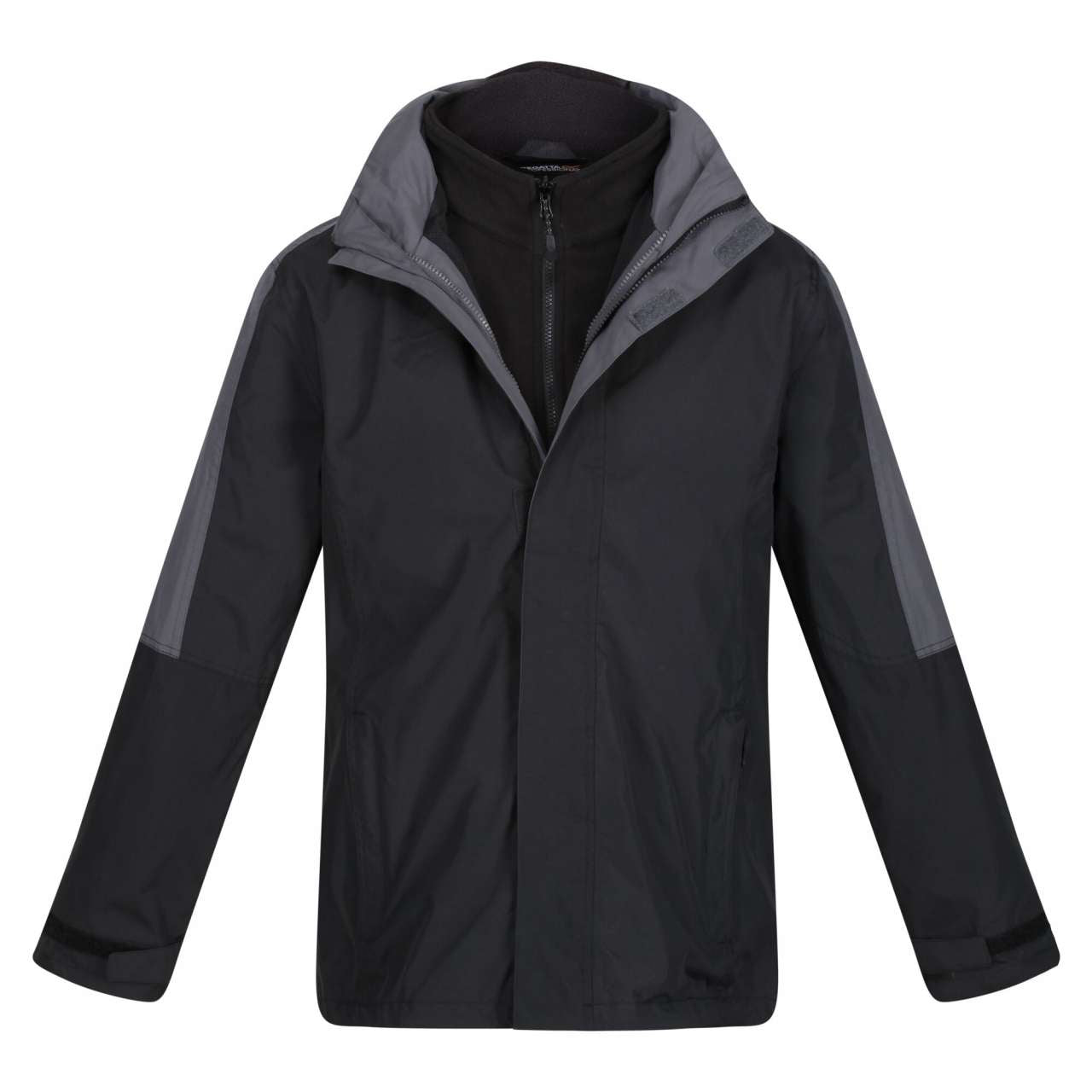 MEN'S DEFENDER III WATERPROOF 3-IN-1 JACKET - Black/Seal Grey - Additional