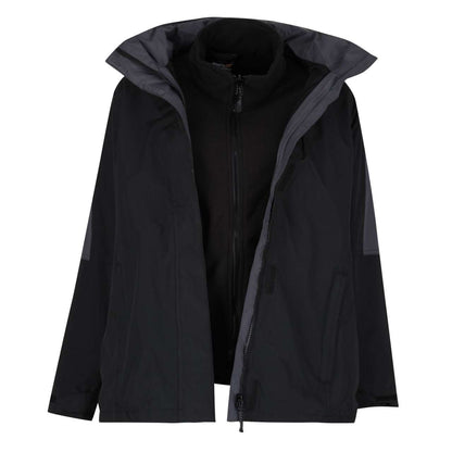 WOMEN'S DEFENDER III WATERPROOF 3-IN-1 JACKET - Black/Seal Grey - Additional