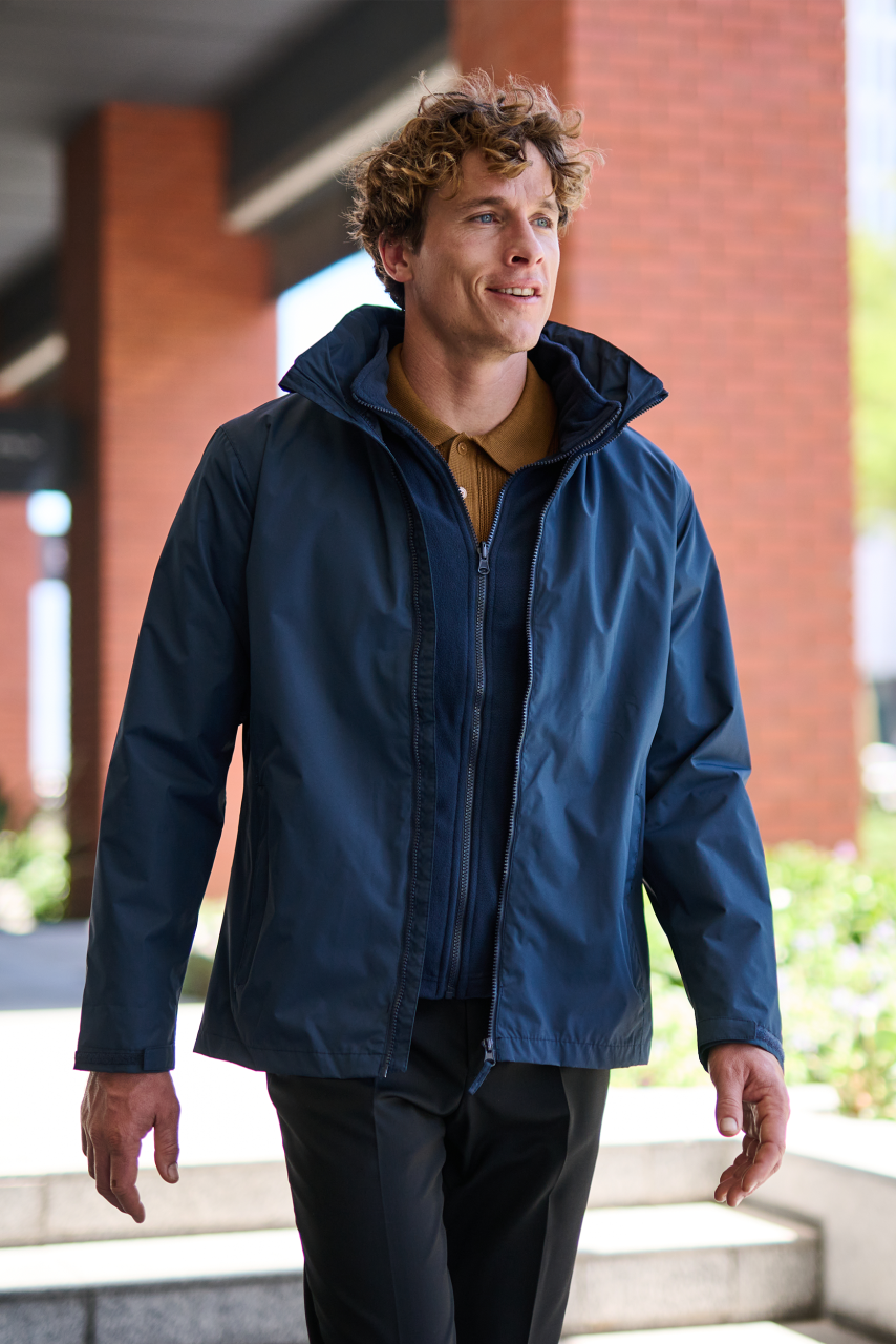 CLASSIC 3-IN-1 WATERPROOF JACKET - Black/Black - Model