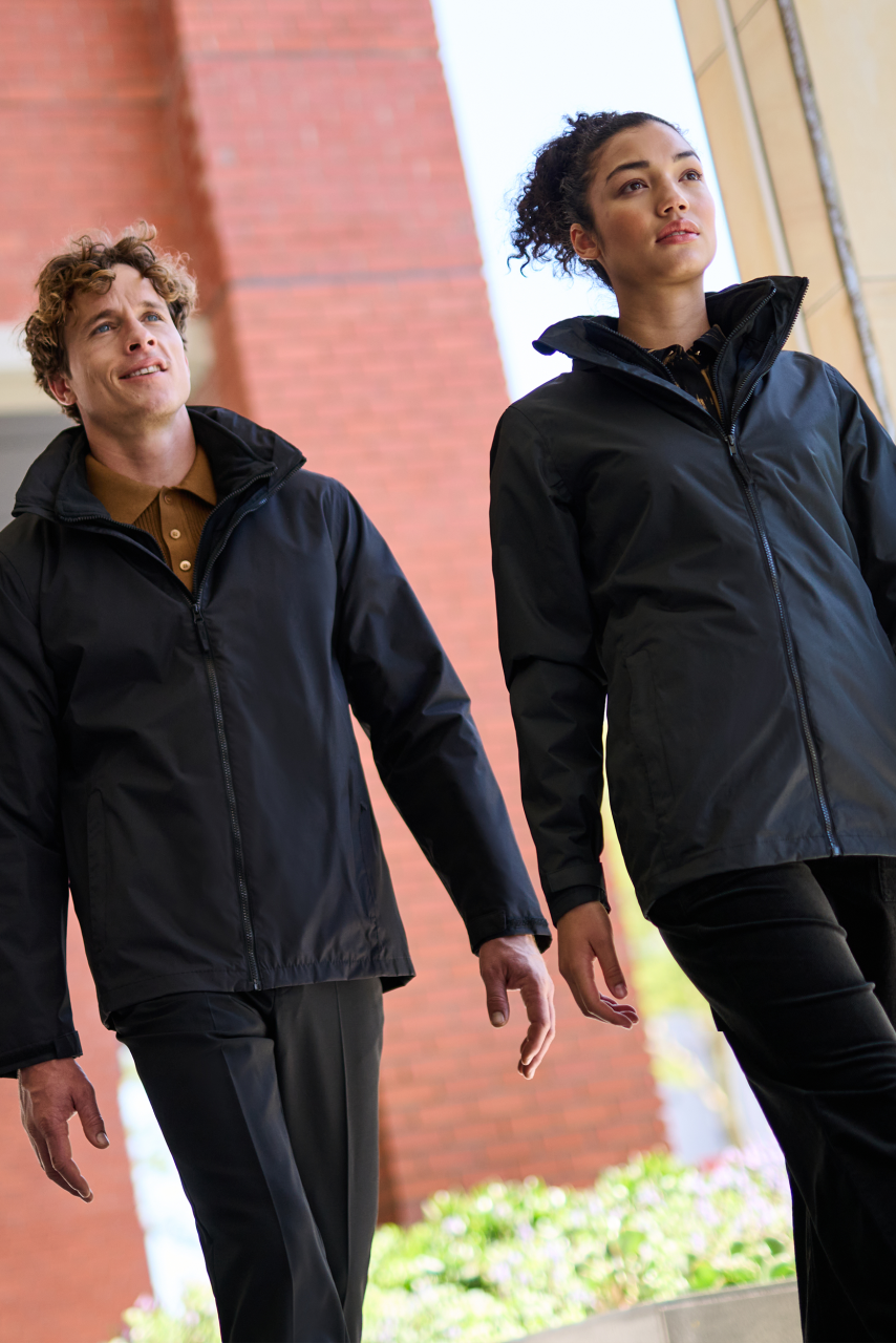 WOMENS CLASSIC 3 IN 1 JACKET - Black/Black - Additional