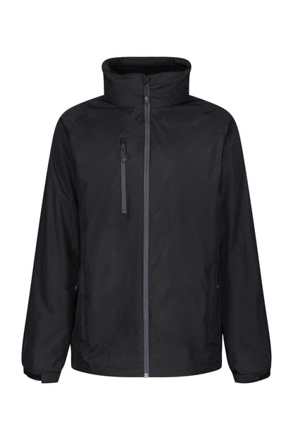 HONESTLY MADE RECYCLED 3-IN-1 JACKET WITH SOFTSHELL INNER - Black/Black - colorimageurl