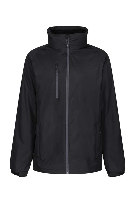 HONESTLY MADE RECYCLED 3-IN-1 JACKET WITH SOFTSHELL INNER - Black/Black - colorimageurl