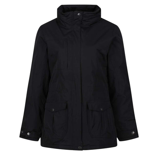 WOMEN'S DARBY III INSULATED PARKA JACKET - Black - colorimageurl