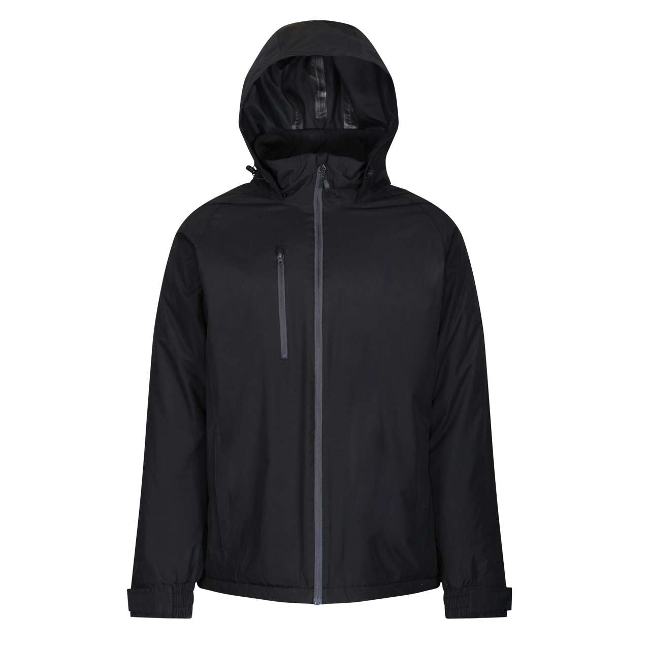 HONESTLY MADE RECYCLED INSULATED JACKET - Black - colorimageurl