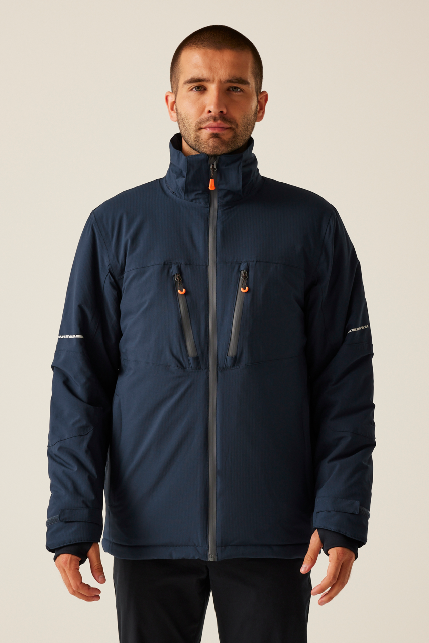 X-PRO MARAUDER III WATERPROOF INSULATED JACKET - Grey/Black - modelimageurl