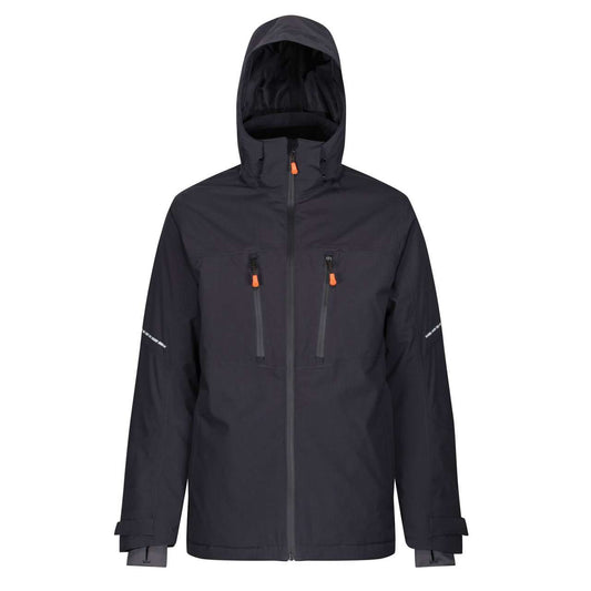 X-PRO MARAUDER III WATERPROOF INSULATED JACKET - Grey/Black - colorimageurl