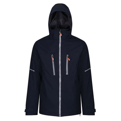 X-PRO MARAUDER III WATERPROOF INSULATED JACKET - Navy/Grey - colorimageurl