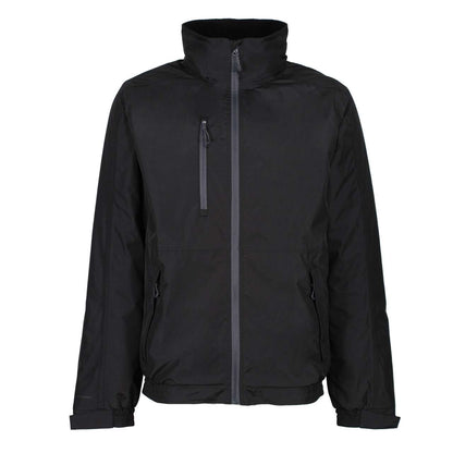 HONESTLY MADE RECYCLED BOMBER JACKET - Black - colorimageurl