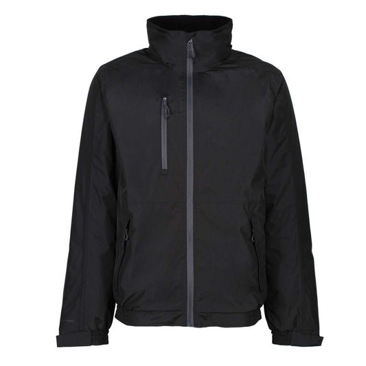 HONESTLY MADE RECYCLED BOMBER JACKET - Black - colorimageurl