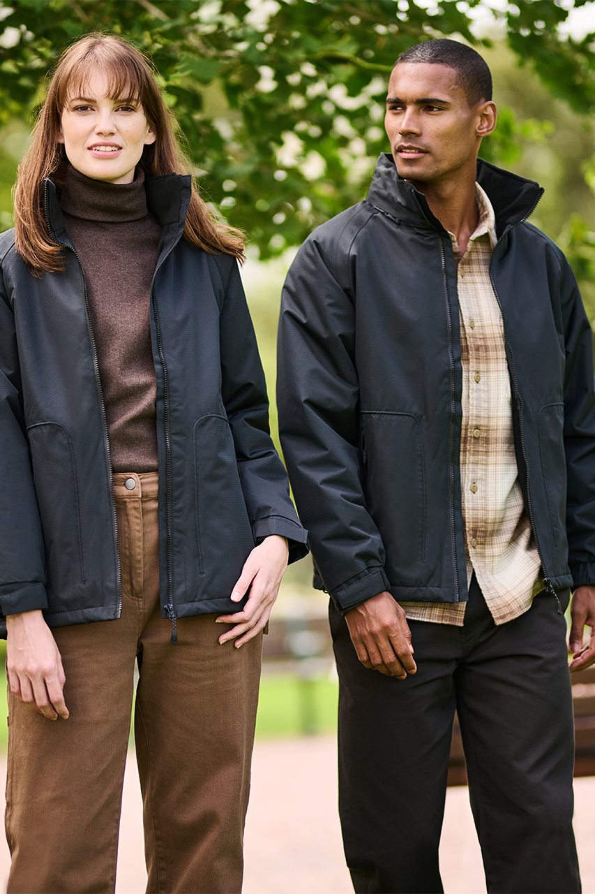 HUDSON MEN - FLEECE-LINED JACKET - Black - Additional