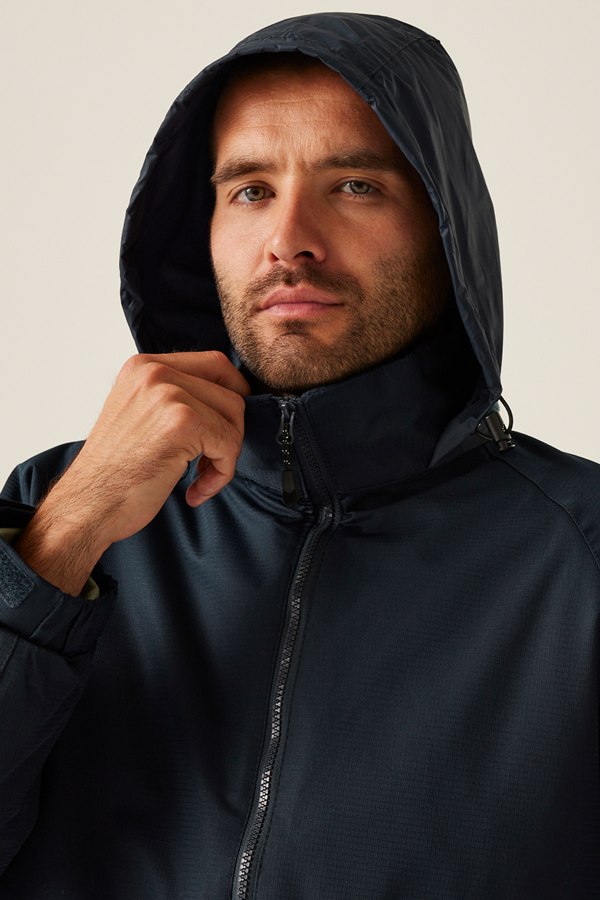 HUDSON MEN - FLEECE-LINED JACKET - Black - Additional