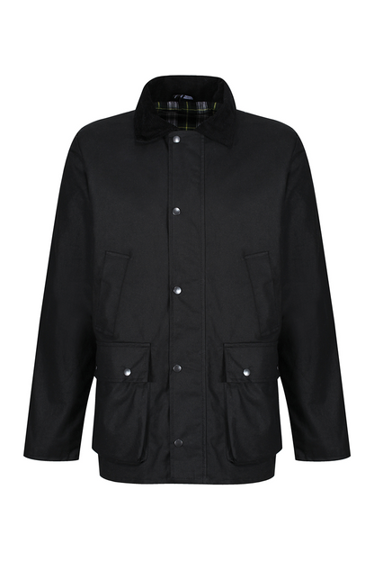 BANBURY WAX JACKET - Black - Model