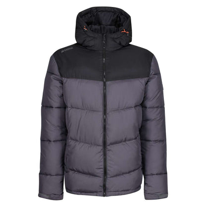 TACTICAL REGIME INSULATED JACKET - Iron/Black - colorimageurl