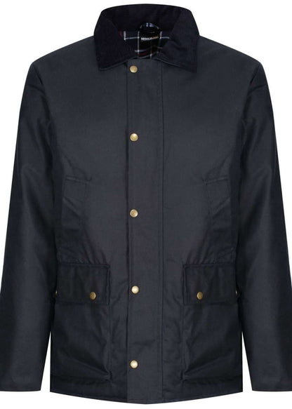 PENSFORD INSULATED WAX JACKET - Black - modelimageurl