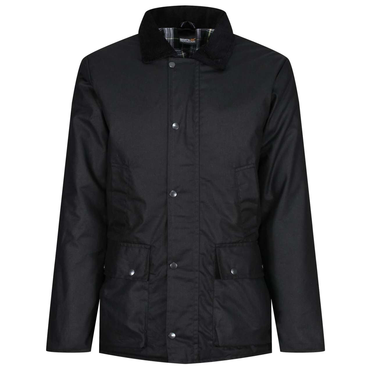PENSFORD INSULATED WAX JACKET - Black - colorimageurl