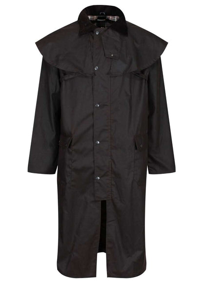 CRANBROOK WAX JACKET - Black - modelimageurl