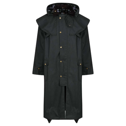 CRANBROOK WAX JACKET - Dark Khaki - colorimageurl