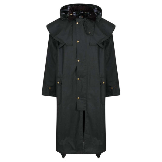 CRANBROOK WAX JACKET - Dark Khaki - colorimageurl