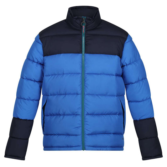VINTAGE PUFFER JACKET - Strong Blue/Navy - colorimageurl