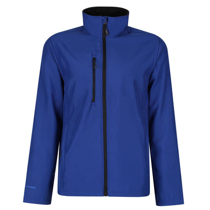 HONESTLY MADE RECYCLED PRINTABLE SOFTSHELL JACKET - New Royal - Main