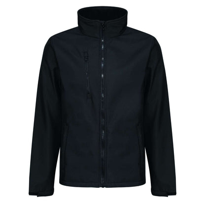 ABLAZE 3 LAYER PRINTABLE SOFTSHELL JACKET - Black/Black - colorimageurl