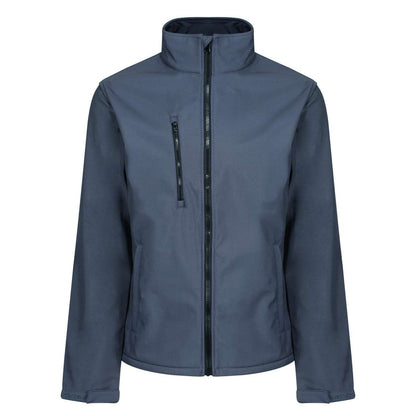 ABLAZE 3 LAYER PRINTABLE SOFTSHELL JACKET - Seal Grey/Black - colorimageurl