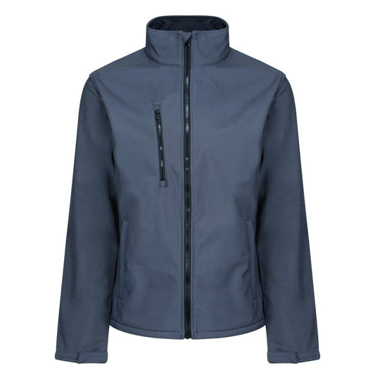 ABLAZE 3 LAYER PRINTABLE SOFTSHELL JACKET - Seal Grey/Black - colorimageurl