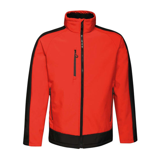CONTRAST PRINTABLE 3 LAYER SOFTSHELL - Classic Red/Black - colorimageurl