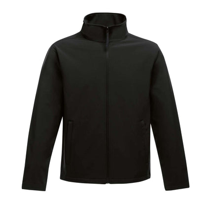 ABLAZE MEN'S PRINTABLE SOFTSHELL - Black/Black - colorimageurl