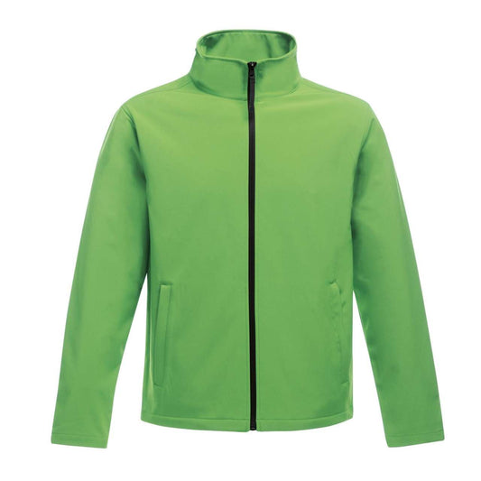 ABLAZE MEN'S PRINTABLE SOFTSHELL - Extreme Green/Black - colorimageurl