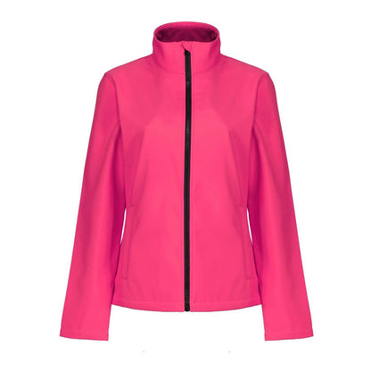ABLAZE MEN'S PRINTABLE SOFTSHELL - Hot Pink/Black - colorimageurl