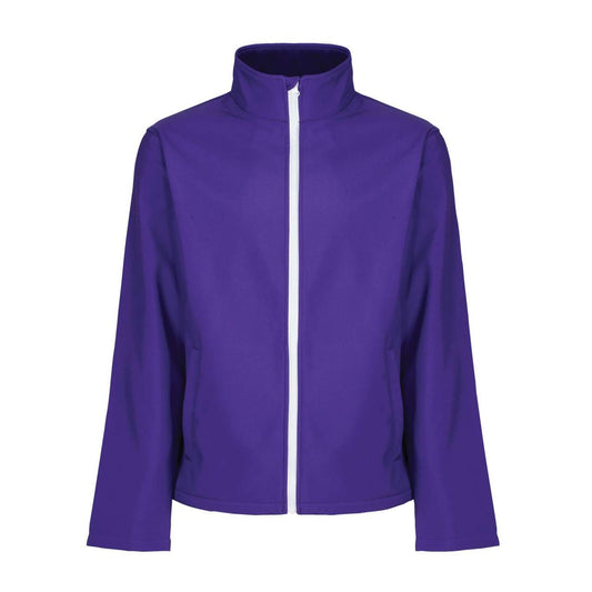 ABLAZE MEN'S PRINTABLE SOFTSHELL - Vibrant Purple/Black - colorimageurl