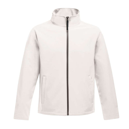 ABLAZE MEN'S PRINTABLE SOFTSHELL - White/Light Steel - colorimageurl
