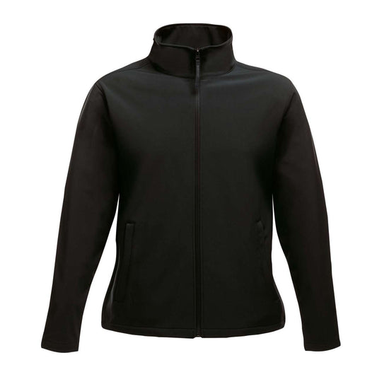 ABLAZE WOMEN'S PRINTABLE SOFTSHELL - Black/Black - colorimageurl