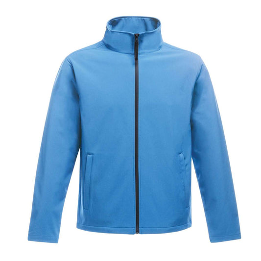 ABLAZE WOMEN'S PRINTABLE SOFTSHELL - French Blue/Navy - colorimageurl