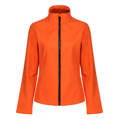 ABLAZE WOMEN'S PRINTABLE SOFTSHELL - Magma/Black - colorimageurl