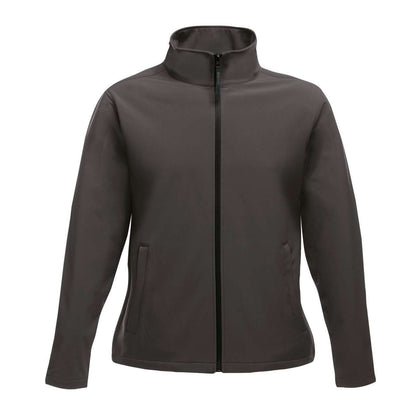 ABLAZE WOMEN'S PRINTABLE SOFTSHELL - Rock Grey/Black - colorimageurl