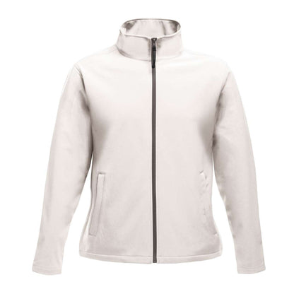 ABLAZE WOMEN'S PRINTABLE SOFTSHELL - White/Light Steel - colorimageurl