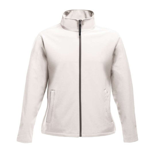 ABLAZE WOMEN'S PRINTABLE SOFTSHELL - White/Light Steel - colorimageurl