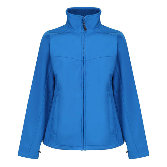WOMEN'S UPROAR - INTERACTIVE SOFTSHELL - Oxford Blue/Seal Grey - Main