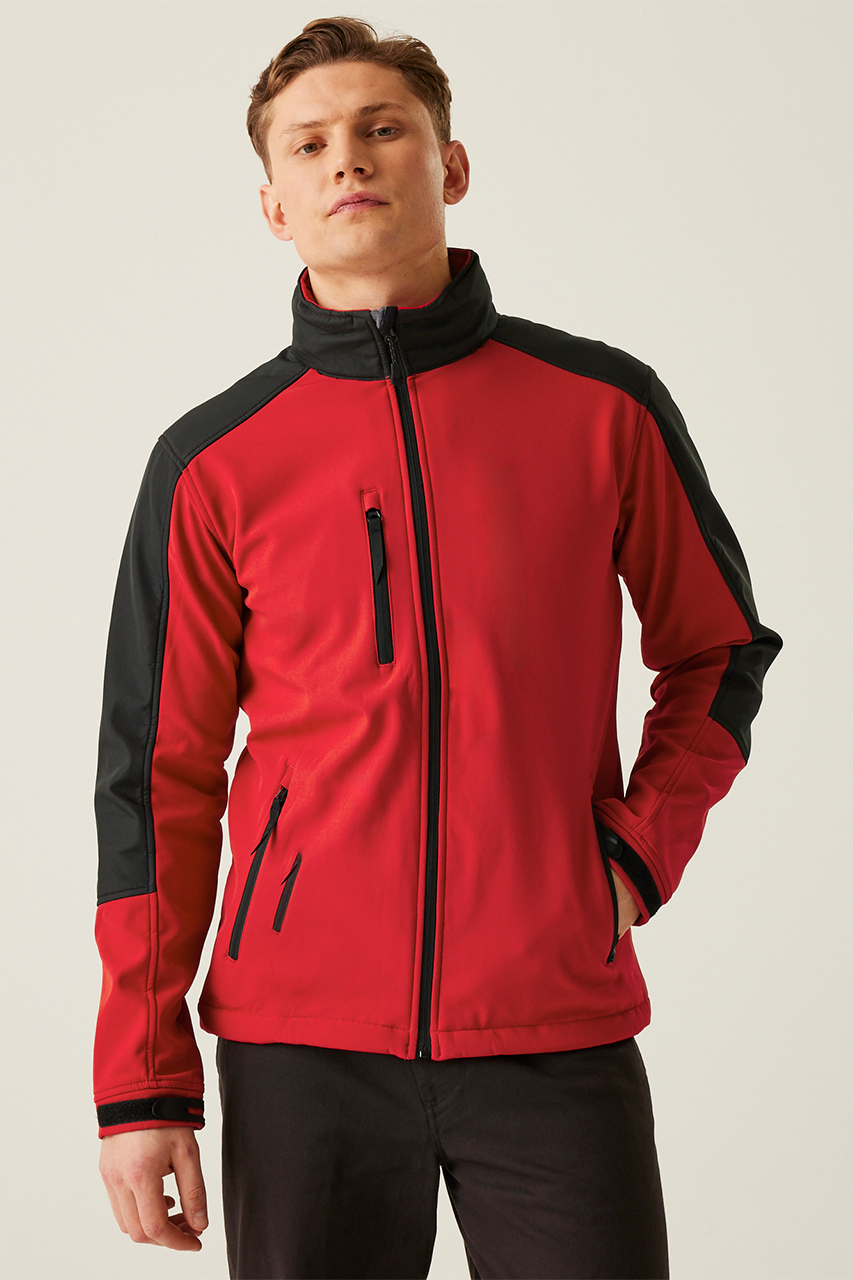 HYDROFORCE - 3-LAYER MEMBRANE HOODED SOFTSHELL - Oxford Blue/Black - Additional
