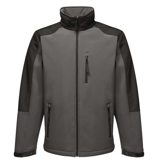 HYDROFORCE - 3-LAYER MEMBRANE HOODED SOFTSHELL - Seal Grey/Black - Main